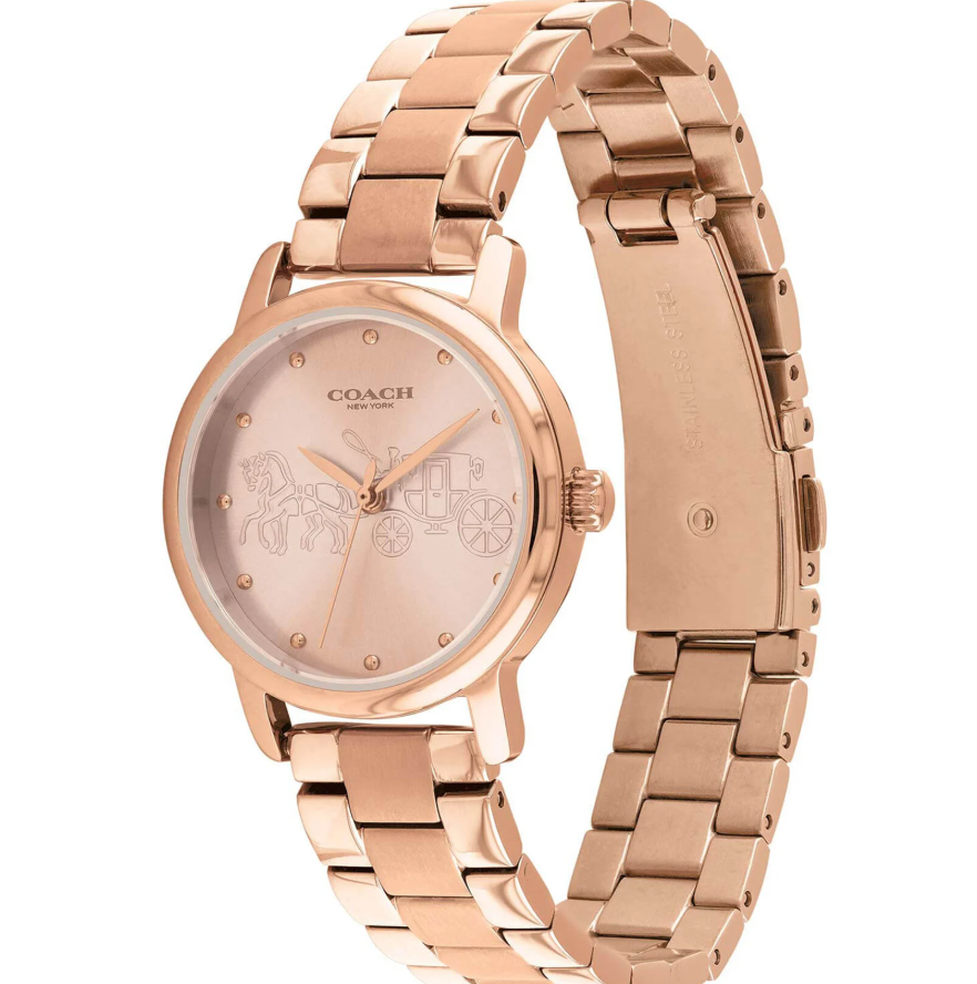 shop coach gold bracelet watch