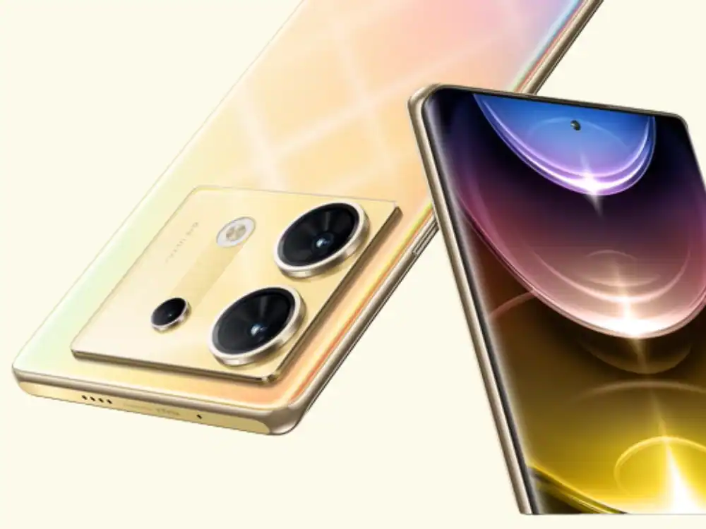 Infinix Zero 30 stylish back design with glass finish and triple camera