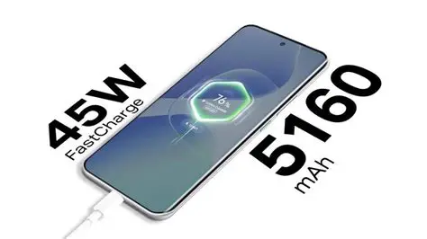 Infinix Hot 60 Pro 5160mAh battery with 45W fast charging