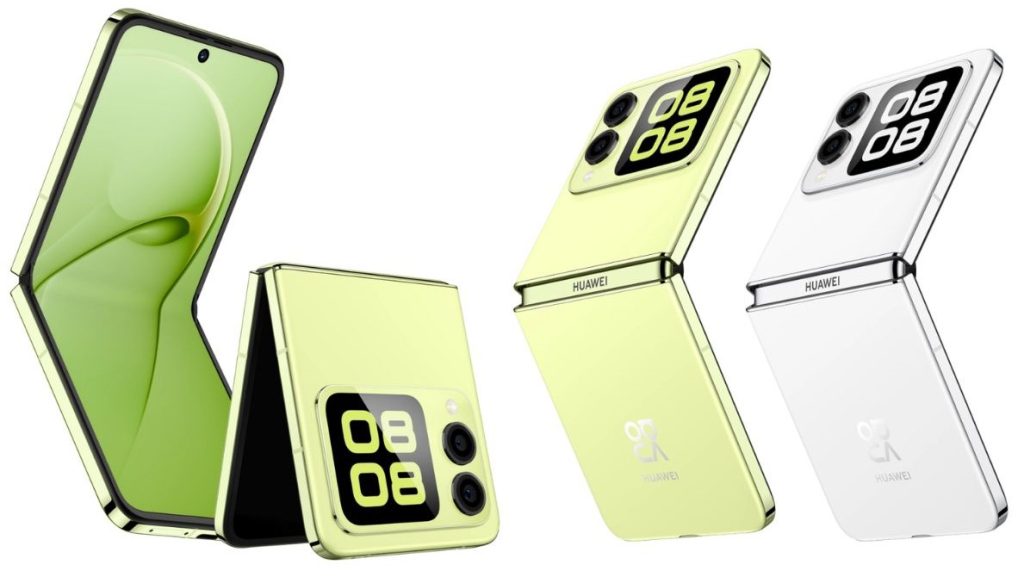 Huawei Nova Flip foldable LTPO OLED display with 120Hz refresh rate