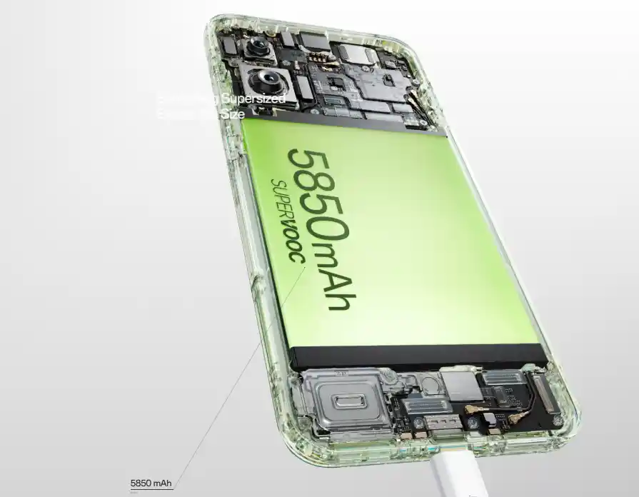 OnePlus 13s battery capacity fast charging and battery performance