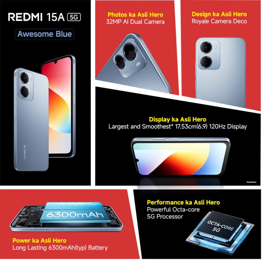 Redmi 15A performance with Unisoc T8300 chipset