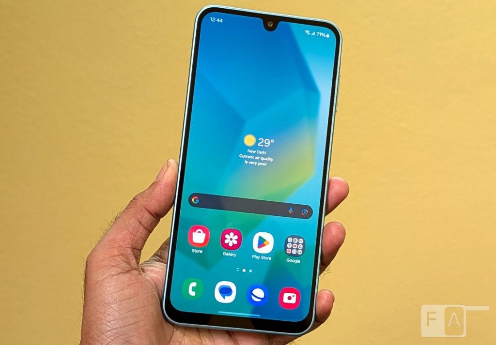 Samsung Galaxy A16 slim design with 6.7 inch AMOLED display