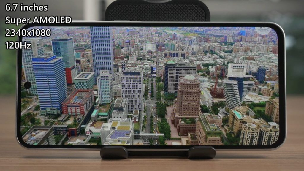 Samsung Galaxy A56 6.7 inch Super AMOLED 120Hz display quality