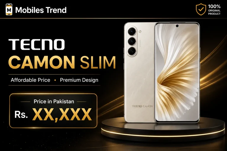 Tecno Camon Slim price in Pakistan and smartphone features