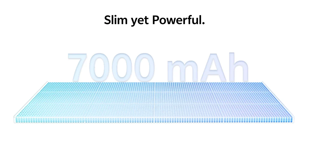 Vivo V70 FE 7000mAh battery with 90W fast charging