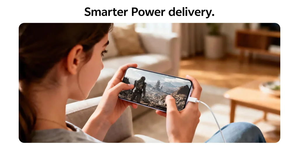 Vivo V70 FE AMOLED display with 120Hz refresh rate