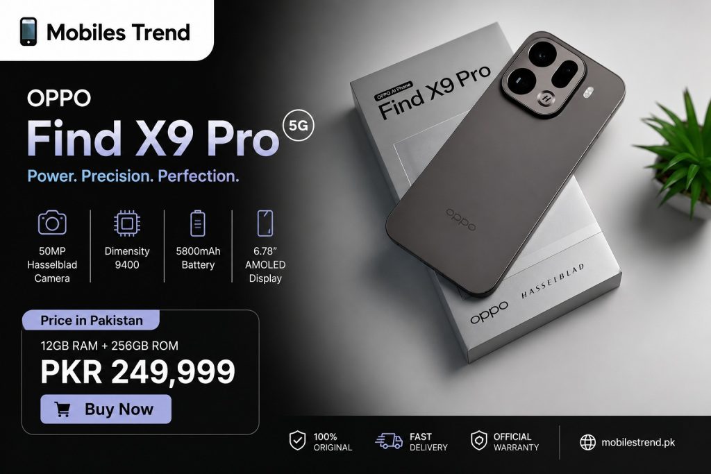 OPPO Find X9 Pro price in Pakistan latest flagship update