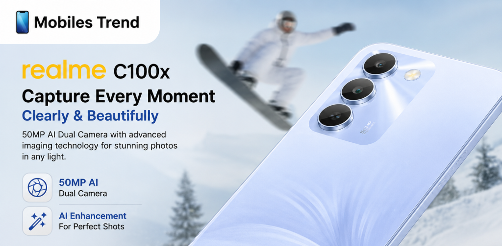 Realme C100x camera quality and photography features