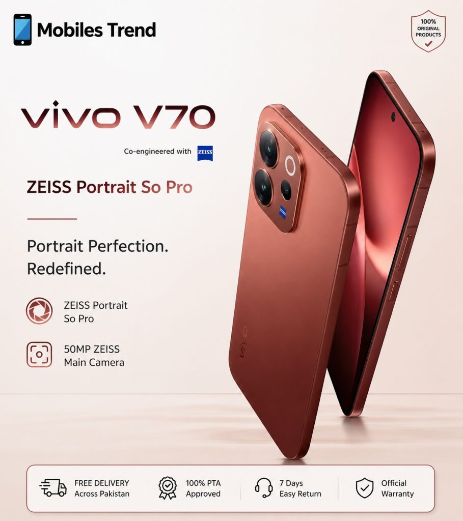 Vivo V70 price in Pakistan 2026 Rs 179999 official authorized dealer