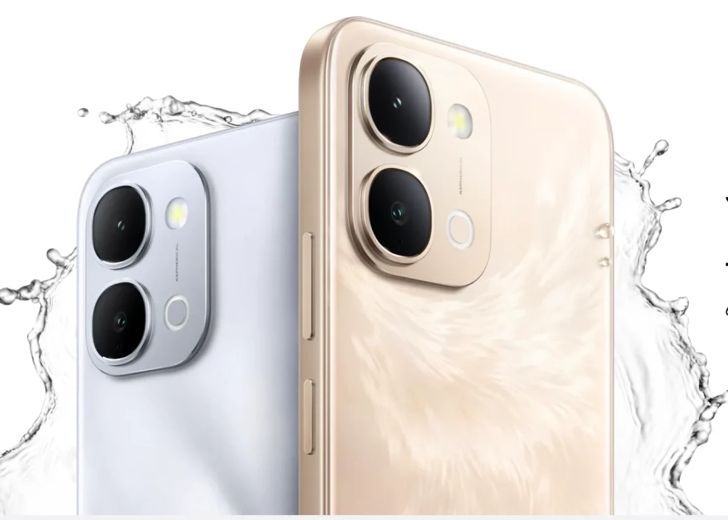 Vivo Y6t 13MP main camera and 5MP selfie camera setup