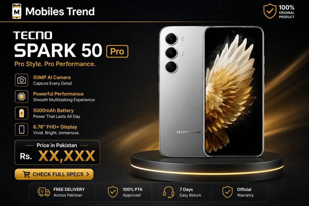 best 5G phones under 50000 Pakistan 2026 side by side comparison Infinix Realme Tecno Xiaomi