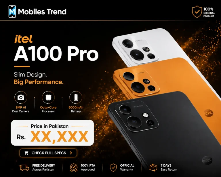 itel A100 Pro price in Pakistan 2026 Rs 24999 expected official budget phone
