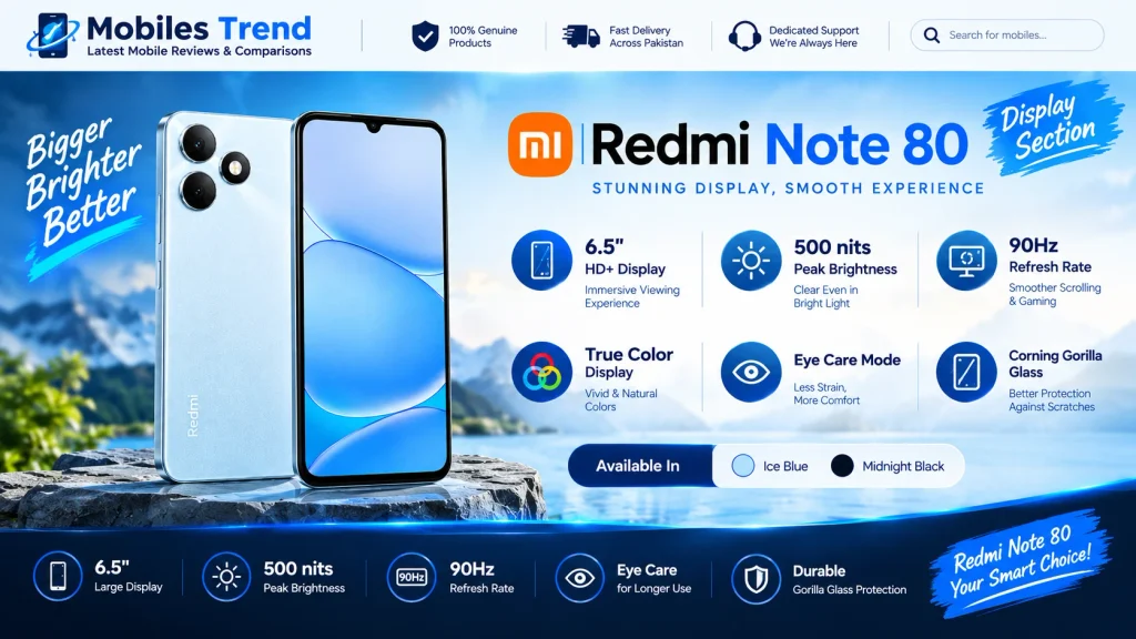 Realme Note 80 ArmorShell 1.8 meter drop resistance IP54 waterproof Pakistan 2026